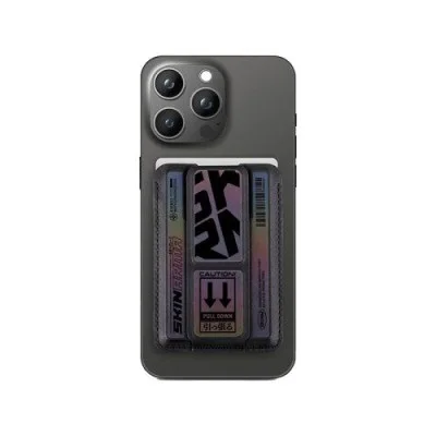 Skinarma Kado Kira Kobai Wallet Mag-Charge Card Holder With Grip Stand - Hologram